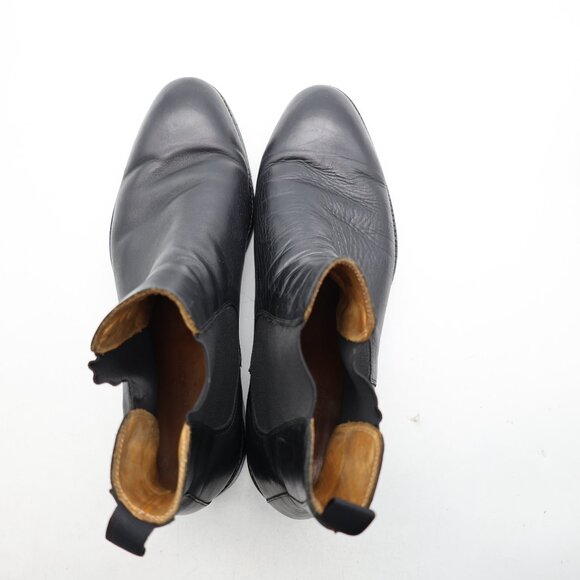 Beckett Simonon Bolton Chelsea Boots Men's 12 Black Leather Dress Shoes Pull On - Picture 9 of 13